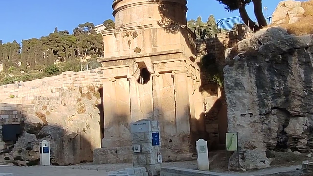 وادي قدرون في مدينة القدس