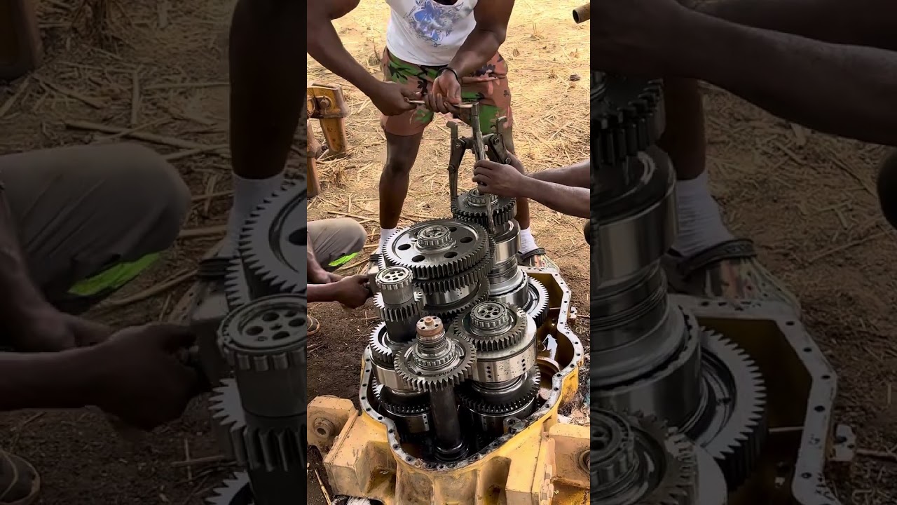 Caterpillar H series motor grader transmission arrangement. 12H,120H,140H,143H,160H.