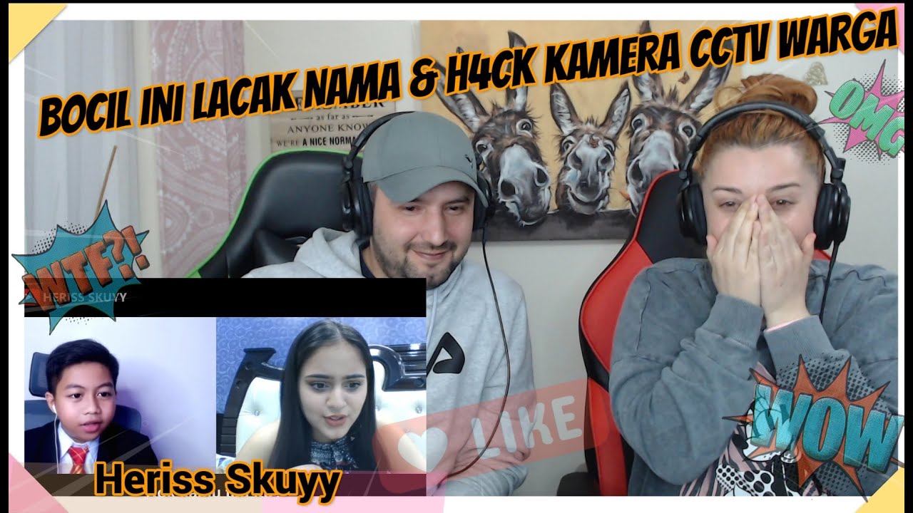 Heriss Skuyy - BOCIL INI LACAK NAMA & H4CK KAMERA CCTV WARGA #HerissSkuyy  !!! Pall Family Reaction