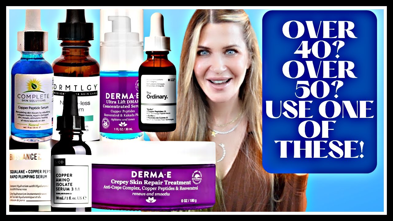 AGING SKIN: the INCREDIBLE case for COPPER PEPTIDES | information you don't want to miss!