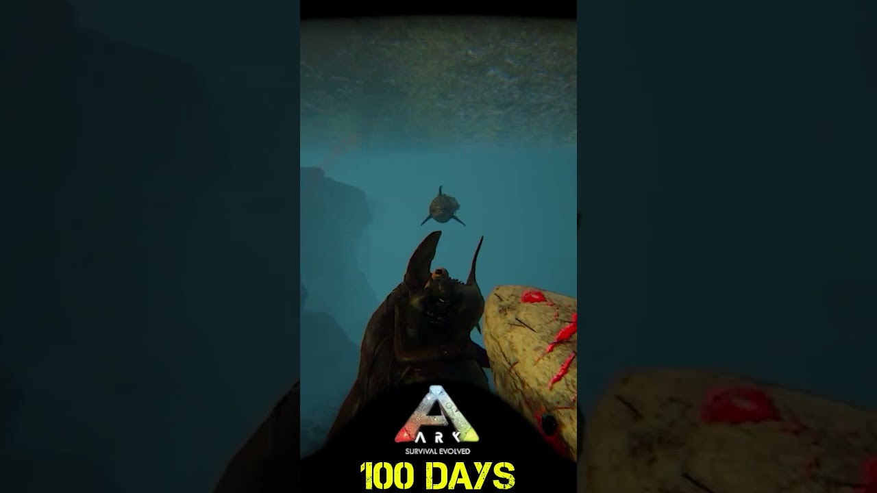 Ark 100 дней за 60 секунд #ark #ark100days #arksurvivalevolved #ark100days #gaming
