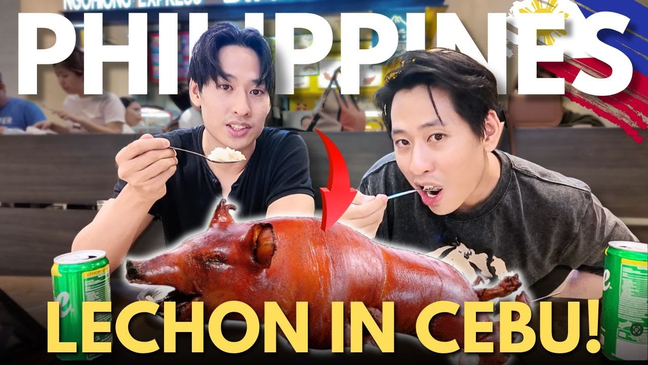 FIRST TIME TRYING LECHON IN CEBU! 🇵🇭 Best Filipino food in the Philippines?