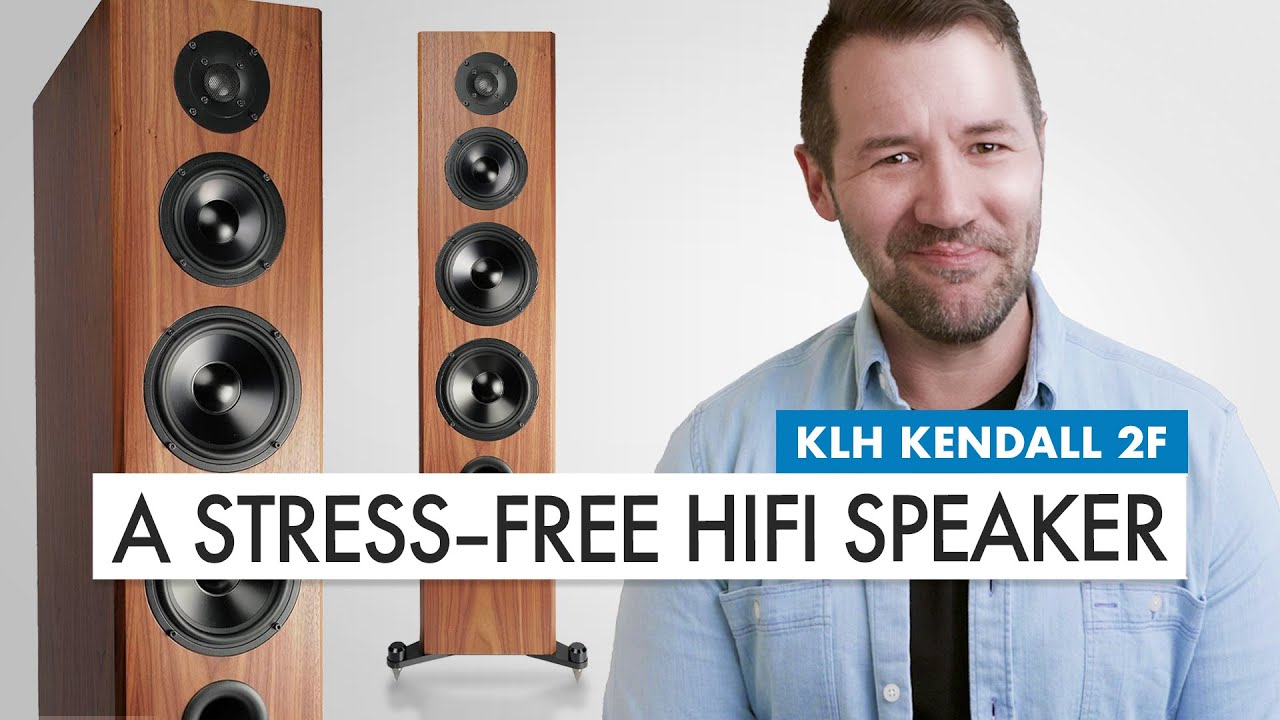 A New KLH Speaker! KLH Kendall 2F Review! Affordable HiFi Sound