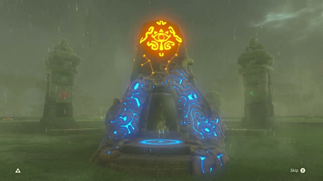 Trial of Thunder/Buried Secrets Toh Yahsa Shrine The Legend of Zelda Breath of The Wild