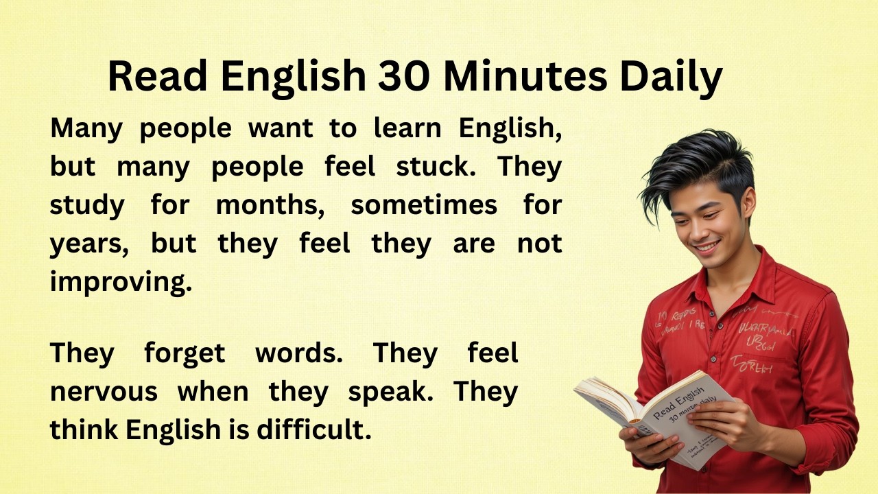 Read English 30 Minutes Daily || Learn English ||  Improve Your English || Listen And Speaking