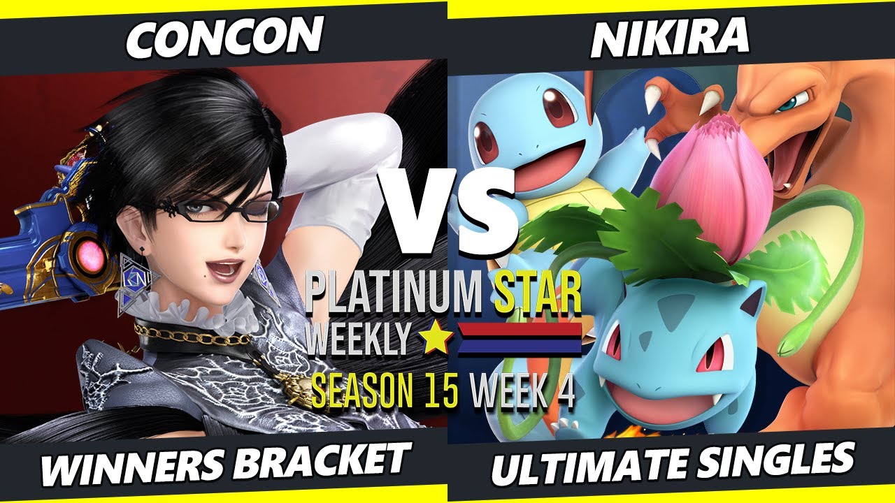 PSW S15:W4 - ConCon (Bayonetta) Vs. Nikira (Pokemon Trainer) SSBU Ultimate Tournament