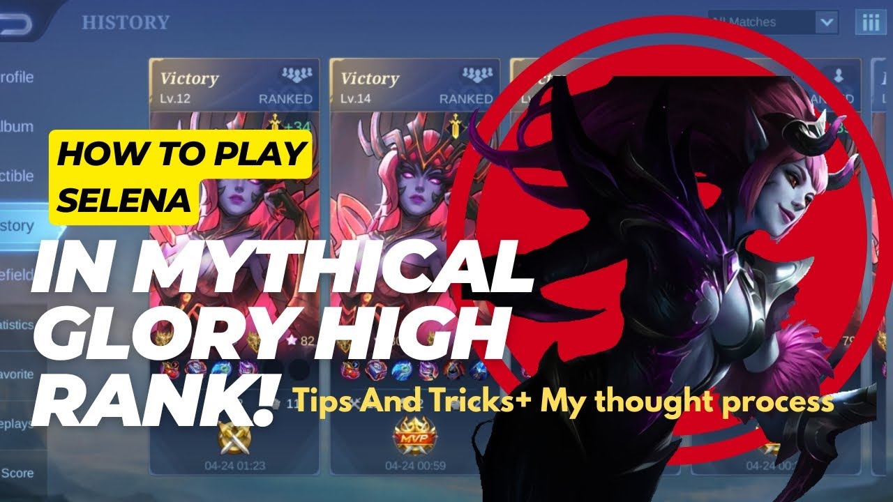 HOW TO PLAY SELENA IN A HIGH RANK LOBBY, TIPS AND TRICKS FROM EX GLOBAL 1 SELENA PLAYER 😝💅