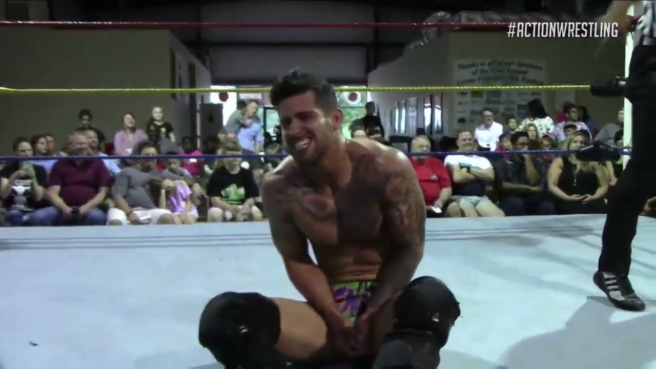 FREE MATCH:  Anthony Henry v Cain Justice from ACTION Wrestling