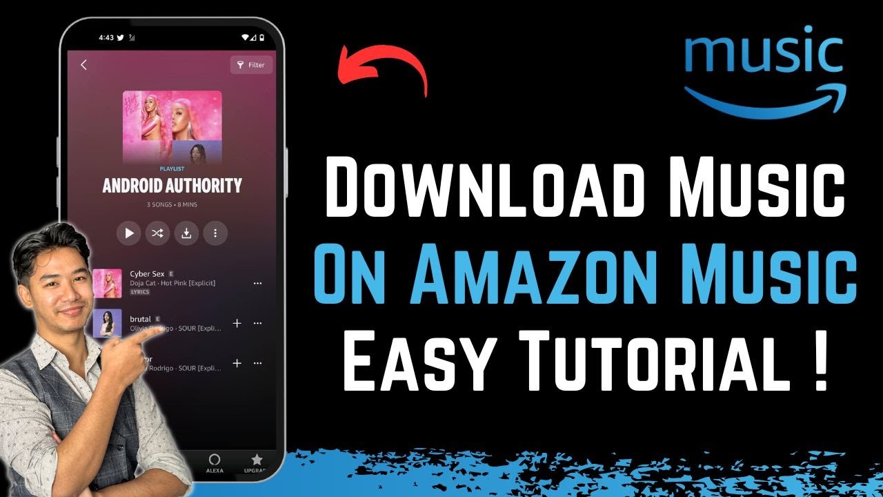 Как скачать музыку на Amazon Music!