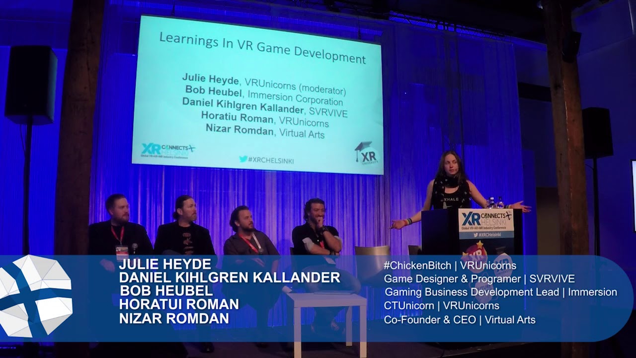 Panel: Learnings In VR Game Development