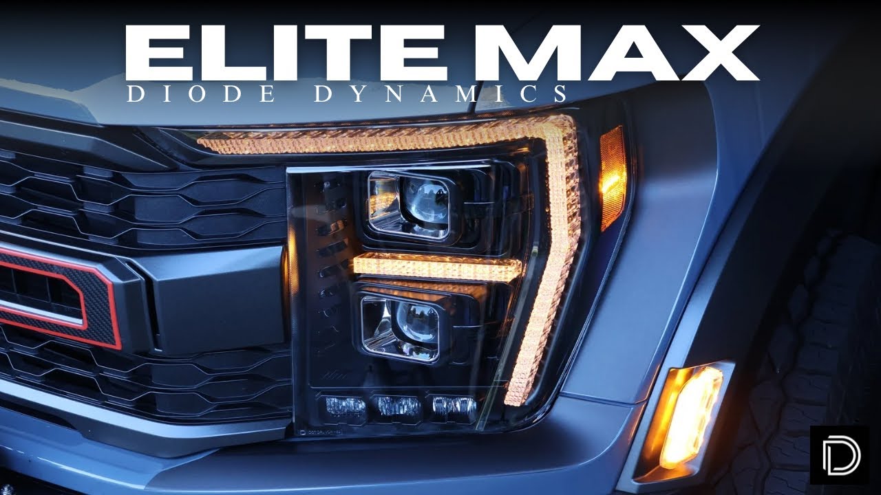 Diode Dynamics Elite Max Headlights for the Gen 3 Raptor! @Diode Dynamics #diodedynamics