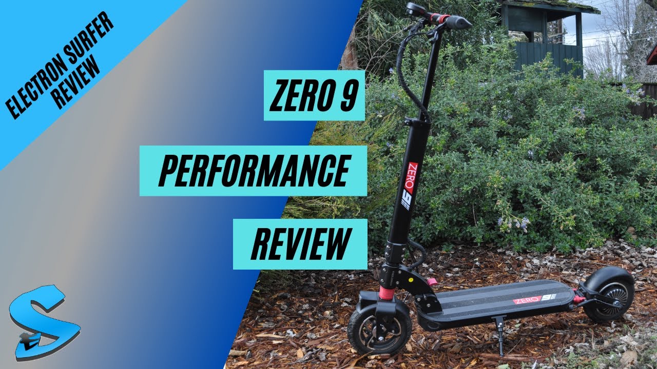 Zero 9 Electric Scooter Review and Performance Testing Results!