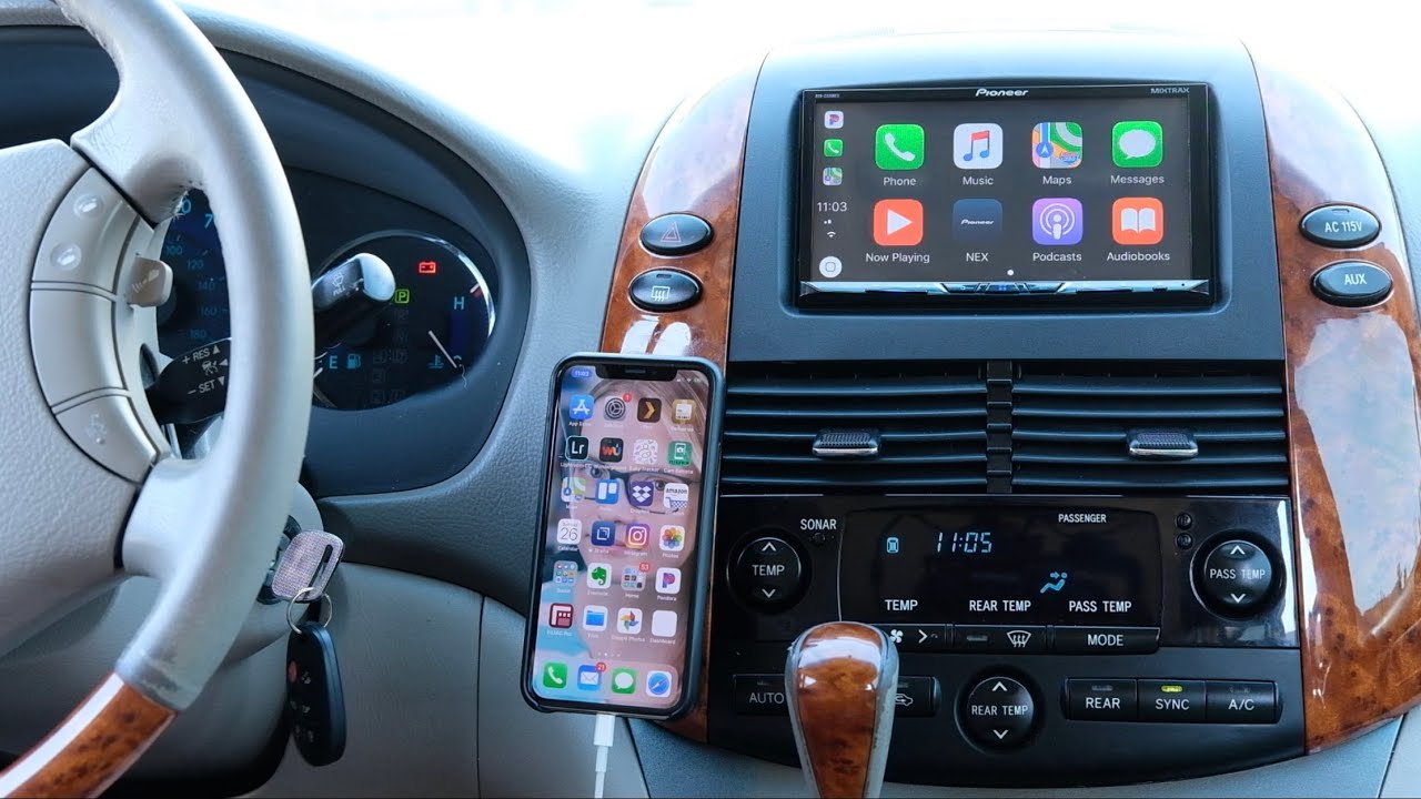 Toyota Sienna CarPlay Install 2006-2010 JBL Limited