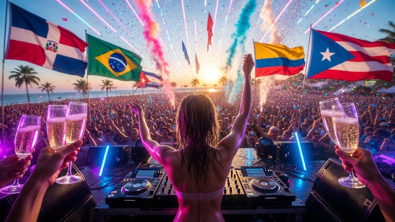 Fiesta Latino Concierto EDM Techno Summer Party 2026
