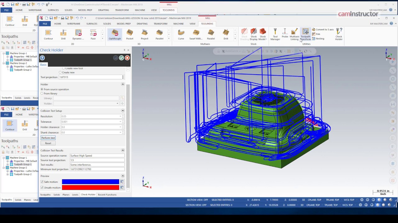 New Features in Mastercam 2019