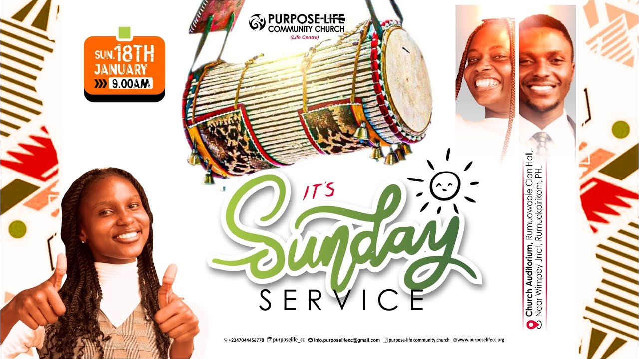 Extraordinary Worship Service - Sunday 18th January, 2026