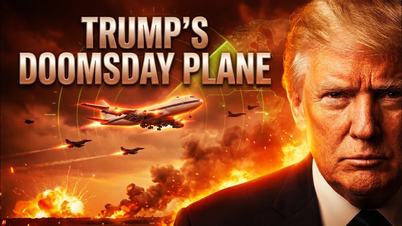 TRUMP’S SECRET DOOMSDAY PLANE EXPOSED@WarChronTech 