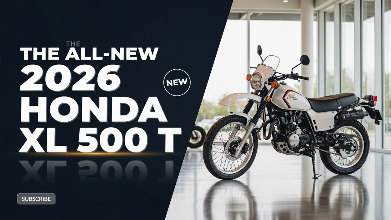 Наконец-то ЗАПУЩЕНО! Совершенно новый Honda XL 500 T 2026 года — легендарное имя возвращается, ст...