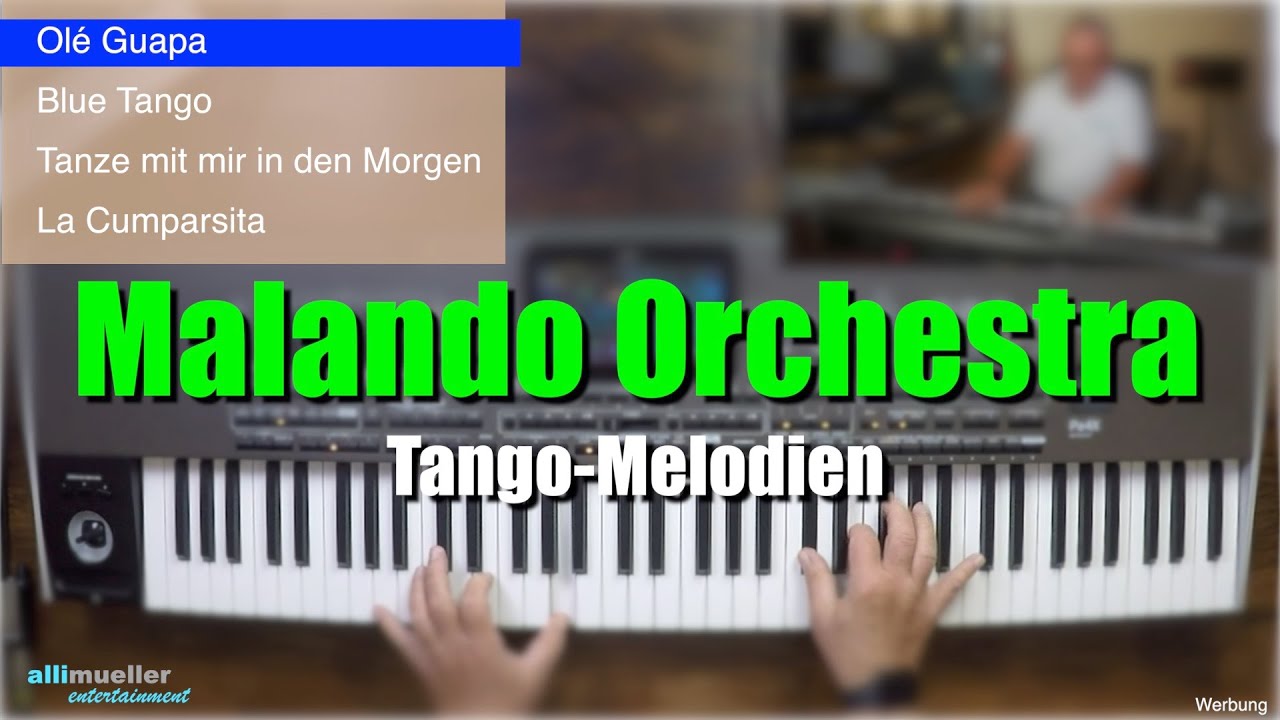 Pa1000/4X - "Malando Orchestra" - Tango-Melodien 