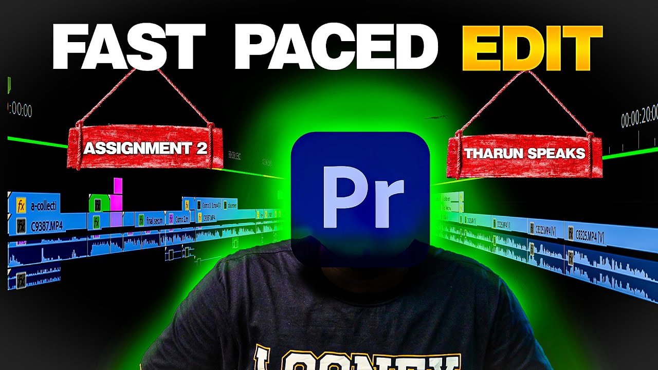 ASSIGNMENT 2:Fast-Paced Edit | Not Just A Video Editing Course! @TharunSpeaks