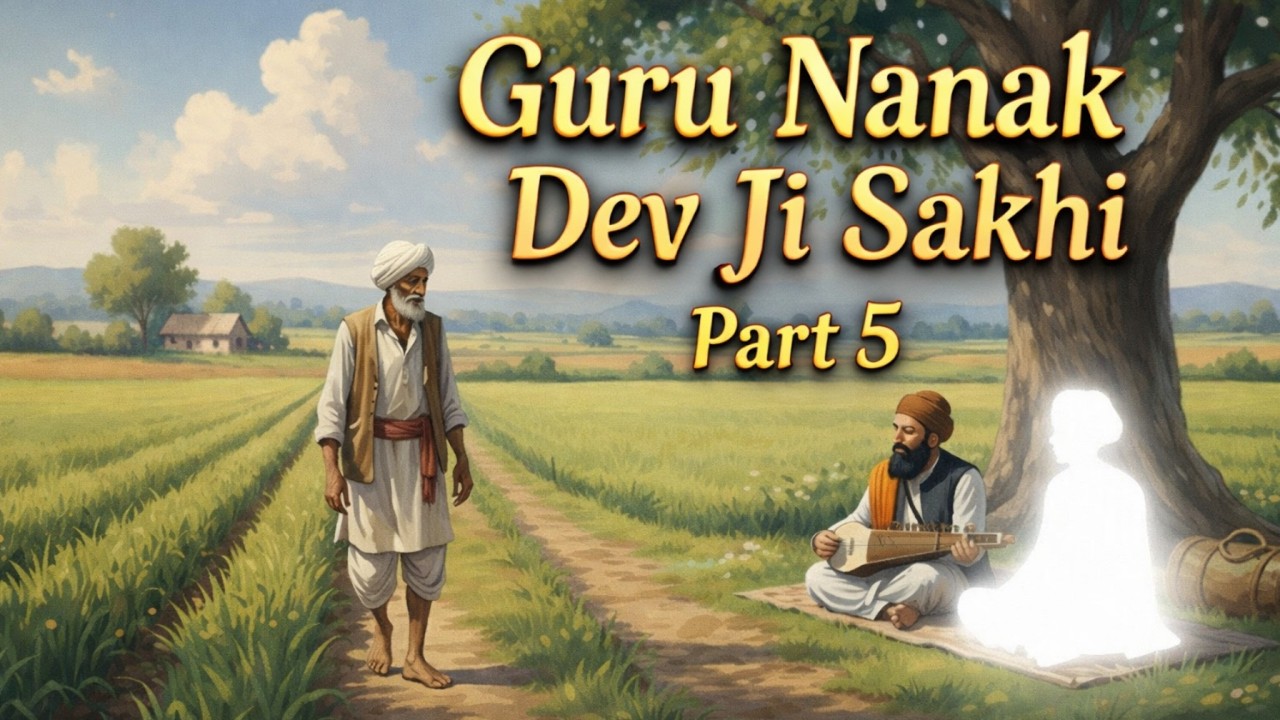 Guru Nanak Dev ji Janam Sakhi Part 5|ਗੁਰੂ ਨਾਨਕ ਦੇਵ ਜੀ 3 ਦਿਨ ਲਈ ਗਾਇਬ ਹੋ ਗਏ – ਗੁਰੂ ਨਾਨਕ ਦੇਵ ਜੀ ਸਾਖੀ |