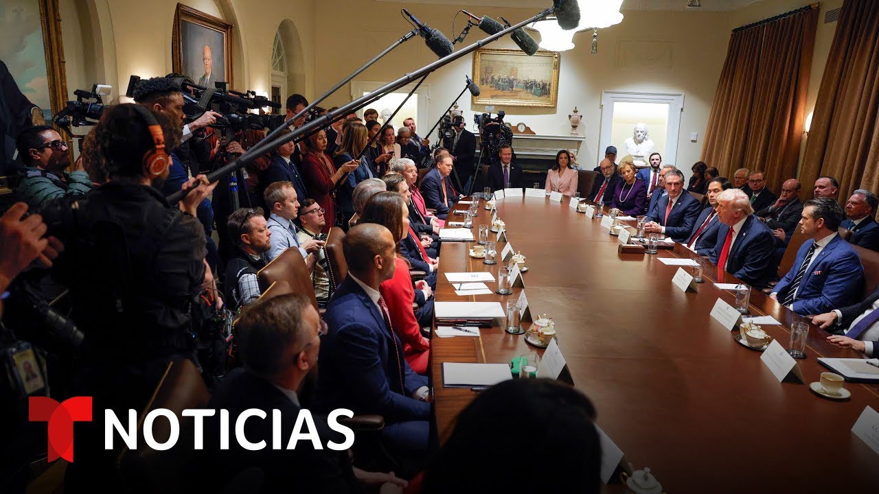 Trump se reúne con su Gabinete y Elon Musk en la Casa Blanca