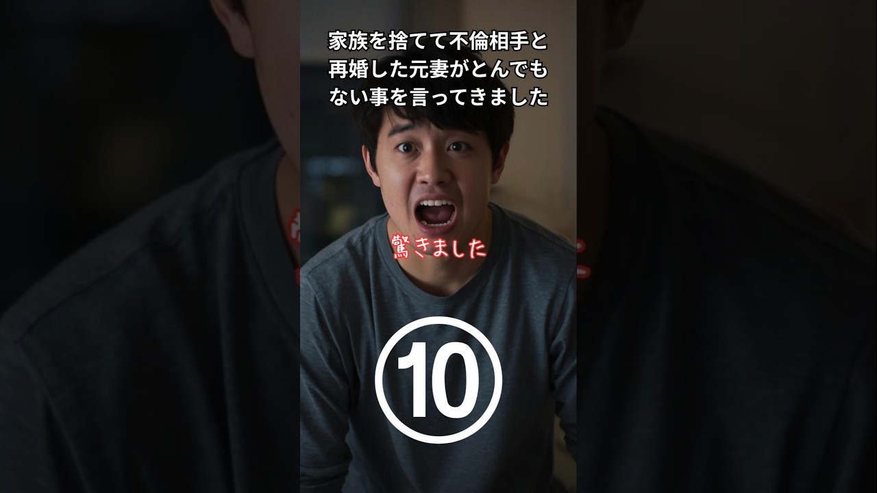 【スカッと】家族を捨てて不倫相手と再婚した妻がとんでもない事を言ってきました⑩