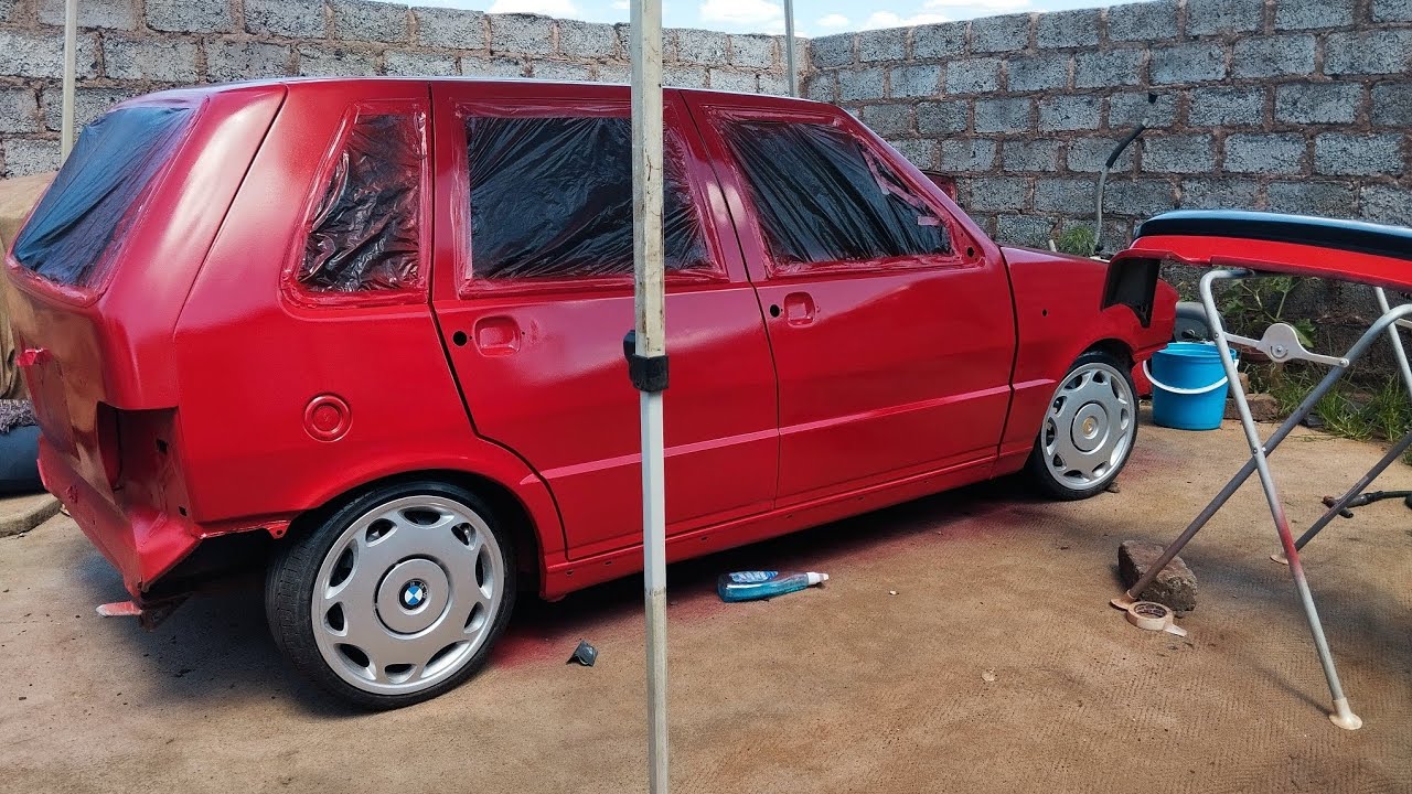 Project Uno SX finally getting clear coated 🤤