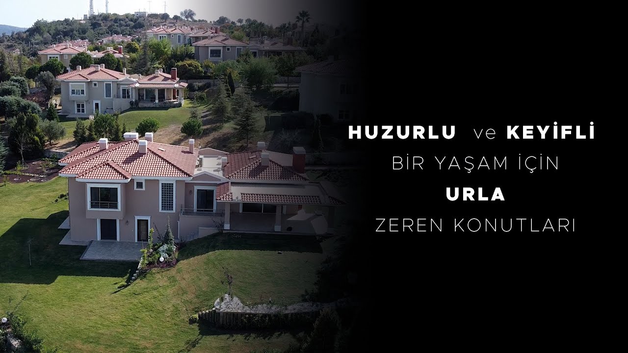 Huzurlu ve Keyifli Bir Yaşam İçin Urla Zeren Konutları