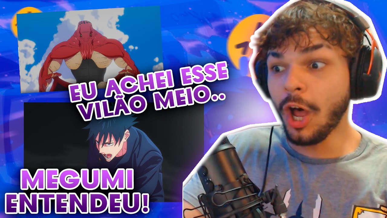 (É POR ISSO QUE OS VILÕES FICAVAM ALÍ!) REACT EP 14 DE JUJUTSU KAISEN (ARCO DE SHIBUYA)