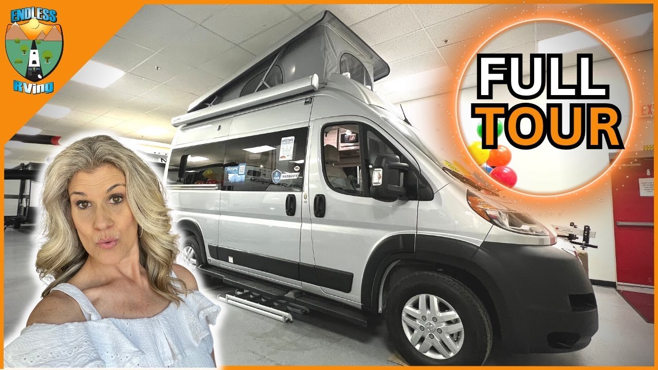 Should You Buy This Camper Van?  Thor Scope 18A FULL TOUR!