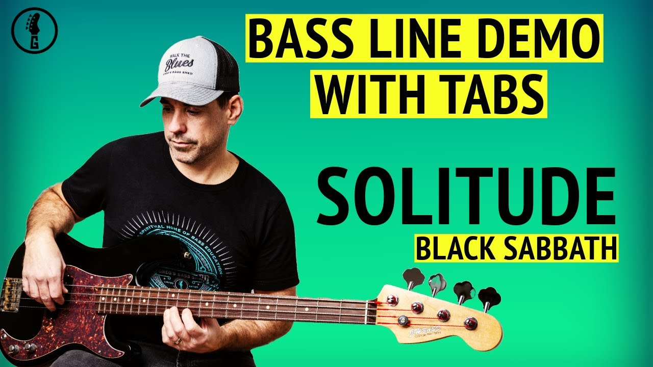 Geezer Butler's Bass Line from Black Sabbath's 'Solitude' | Bass Demo (274b)