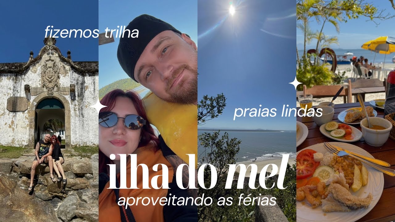 ILHA DO MEL VLOG *exploring the paradise of Paran&aacute;* | Amanda Paduan