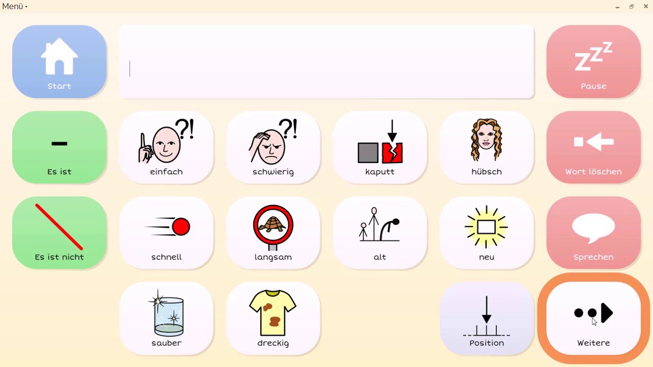 Erste Schritte mit Grid 3: &Ouml;ffnen und Verwenden eines Rastersets