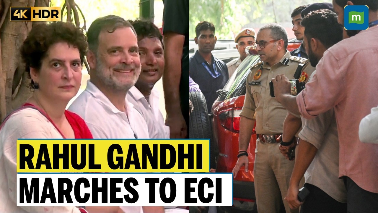 RAHUL GANDHI vs ELECTION COMMISSION: India Bloc MPs March Over SIR Voter Roll Row | Breaking News