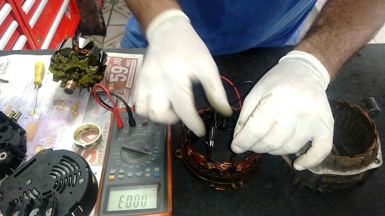 alternador ford ka montagem e teste 2.