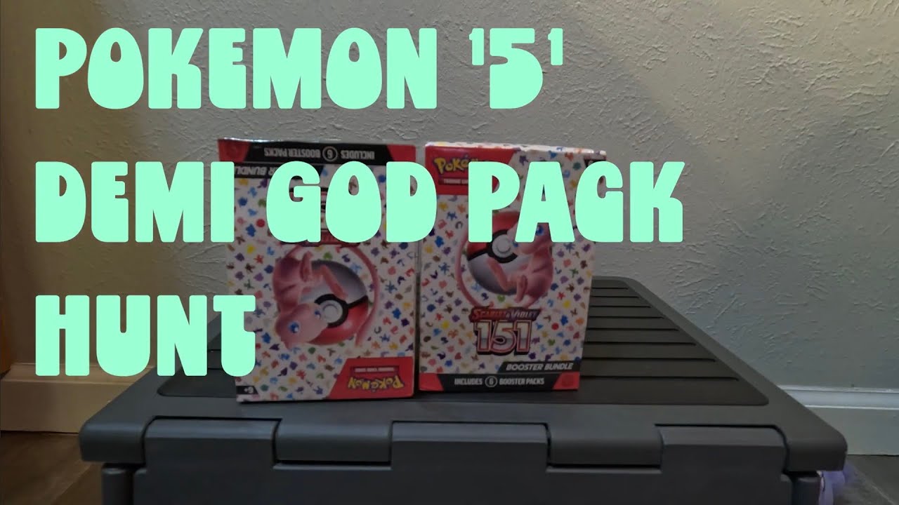 Pokemon 151: The Hunt for The Demi God Pack (long form)