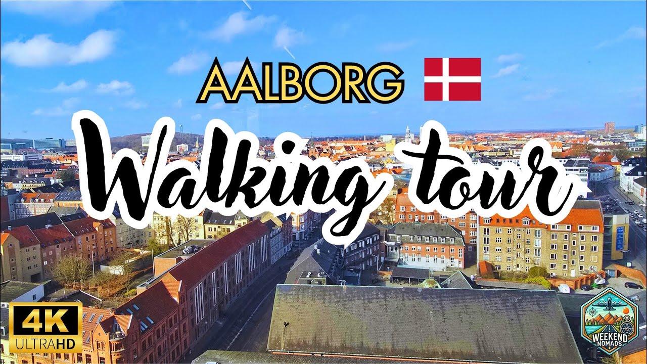 Aalborg, Denmark Walking Tour [4K] - From Medieval Monasteries to Modern Design 🇩🇰