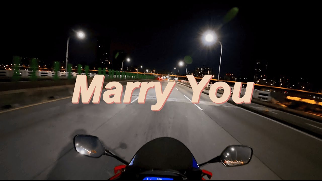 Chill ride with music (CBR500R) | Bruno Mars - Marry You