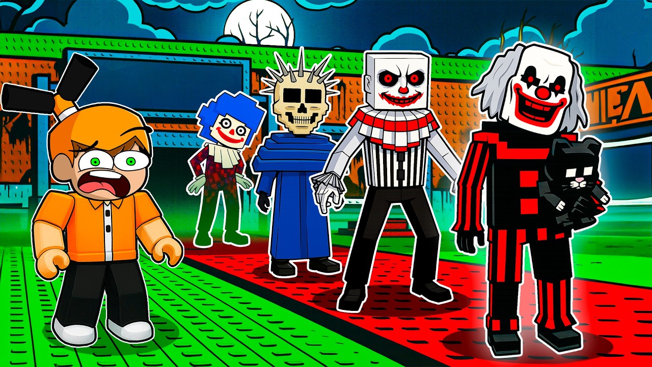 ¡ROBÉ los PAYASOS más LEGENDARIOS de la DEEP WEB en Roblox! 🤡💀