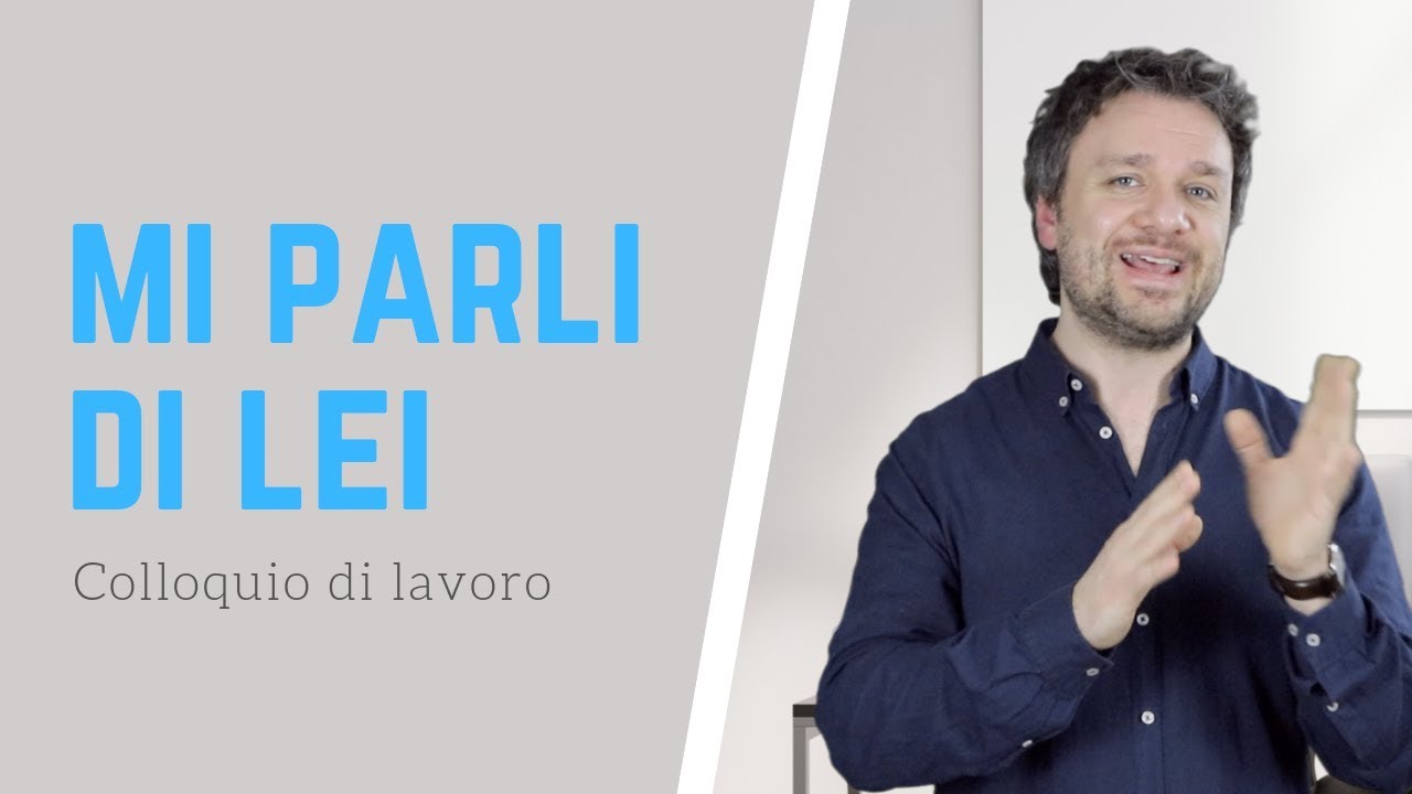 Quando il selezionatore domanda: mi parli di lei