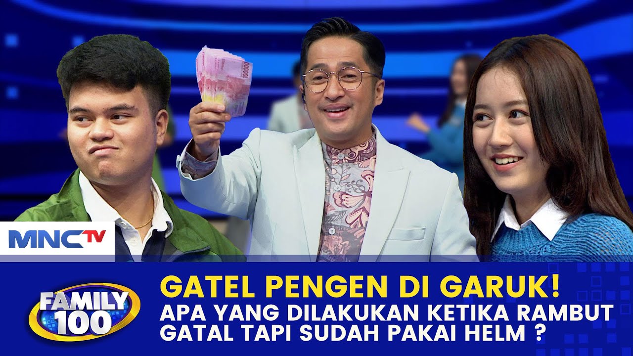 ADU CEPAT! Si Cantik Salsabila Kalah Cepat Lawan Gema | FAMILY 100 (2/5)