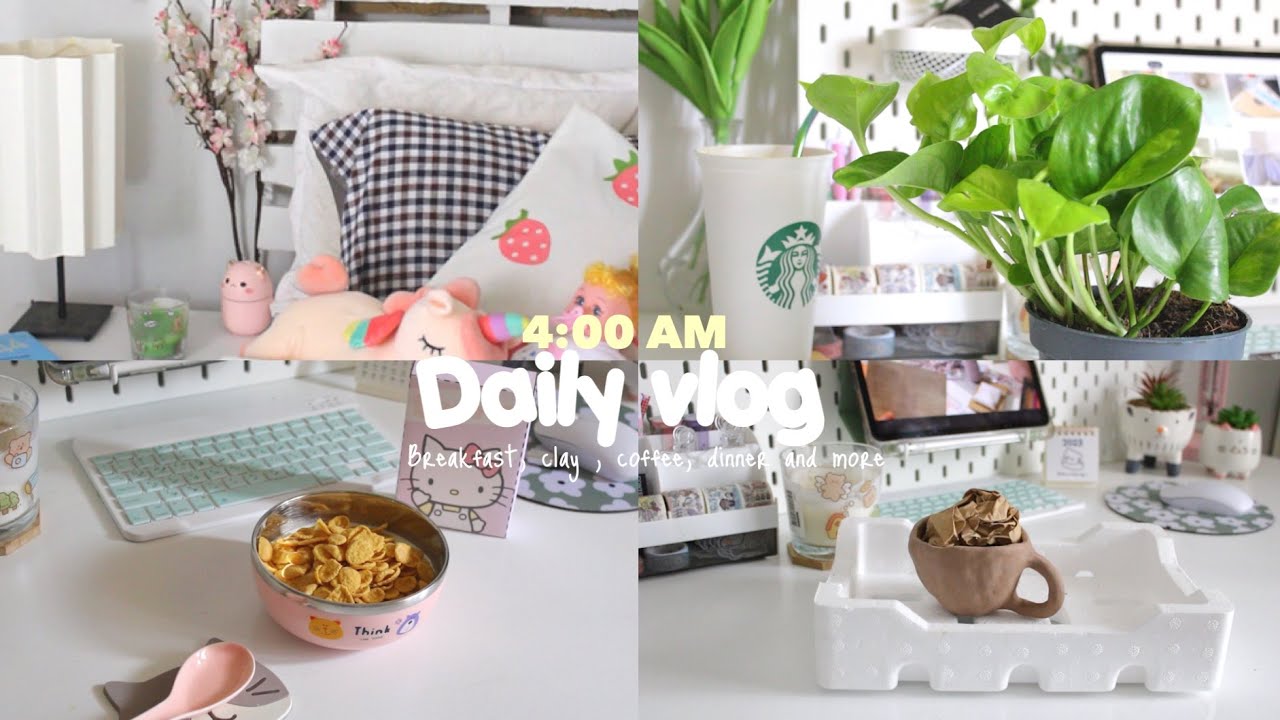 نجرب روتين جديد♡!• الاستيقاظ في الرابعة صباحاً 🕓 🌤️