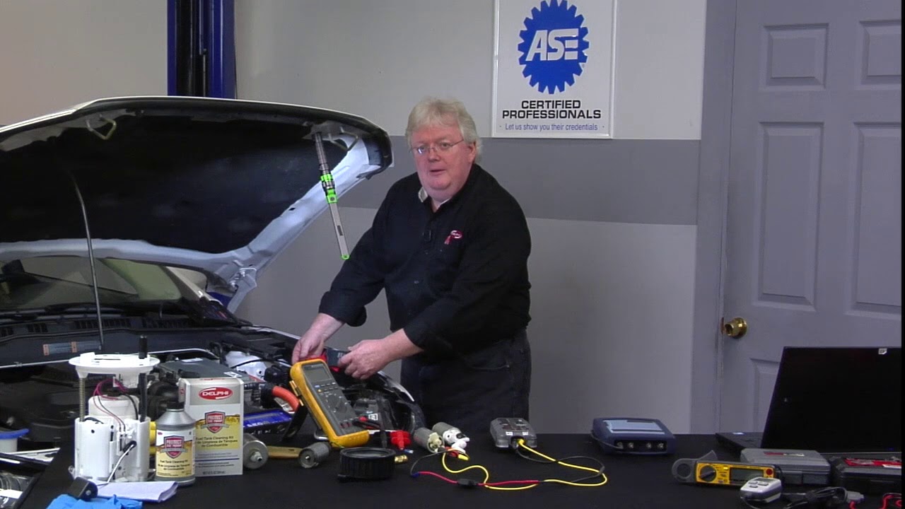 On-Vehicle Fuel Pump Current Draw Test