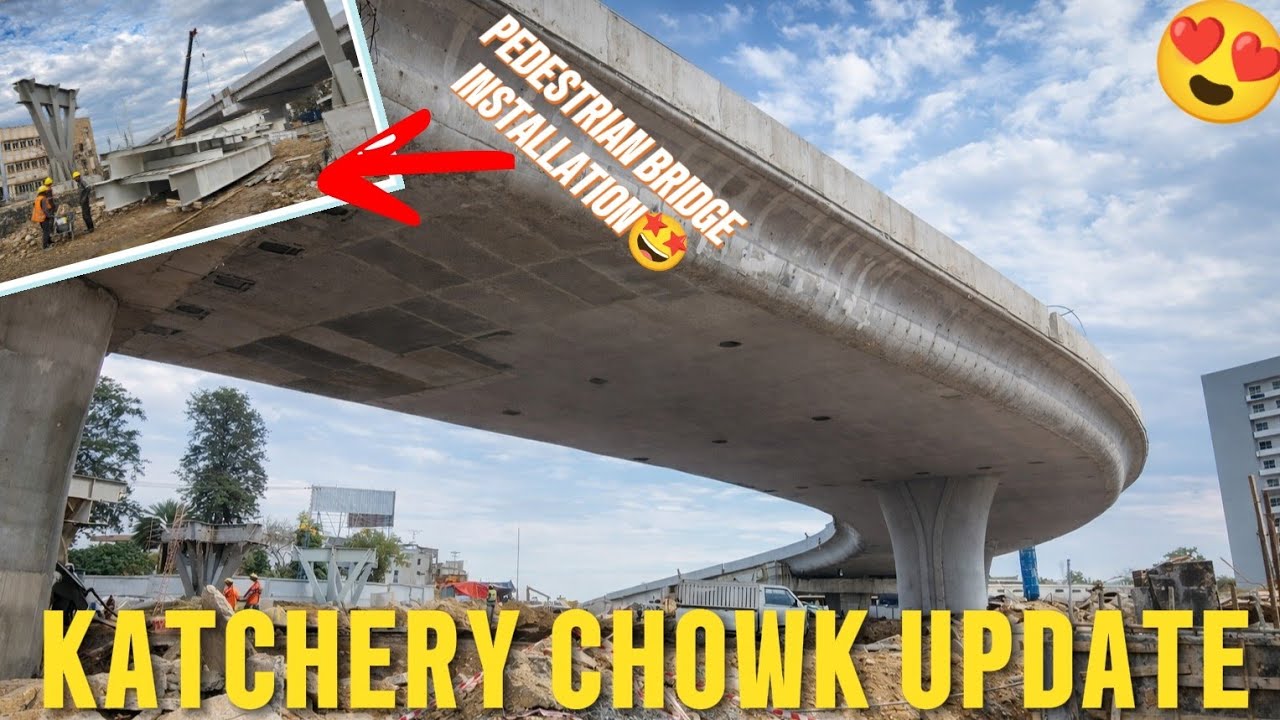 Katchery Chowk Interchange 🏗️| Janjua Underpass🤩💥| Asphalt Work Progress?🤔| Construction Updates 