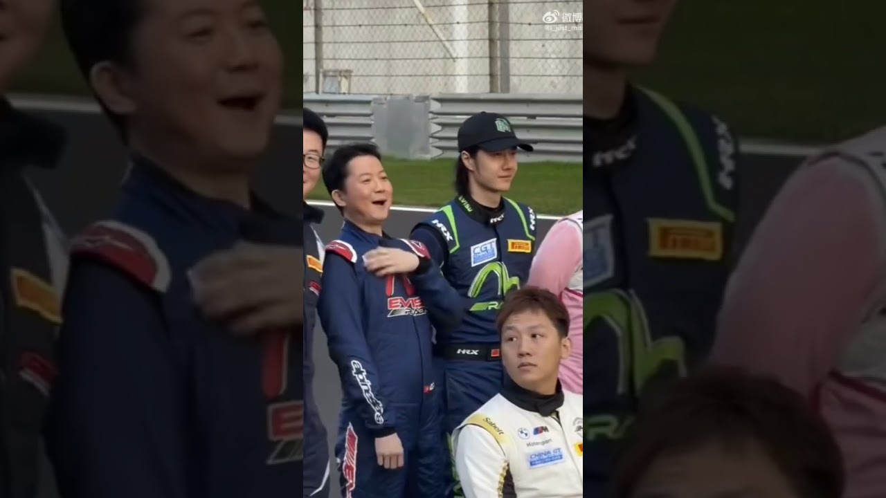 250426 Wang Yibo for China GT Championship 2025 Shanghai stop