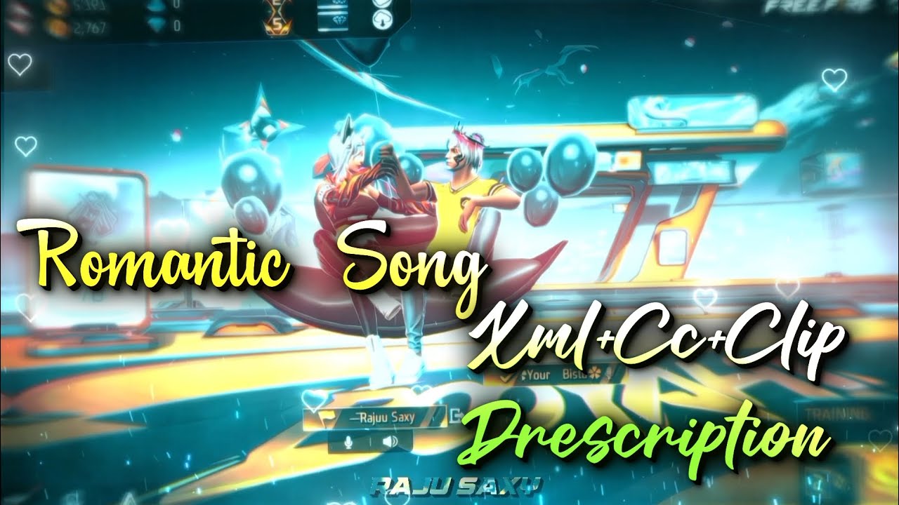 Free Fire New Duo Trend Video Xml File ||Free Fire New Xml+Clip+Cc Description ✨🤍