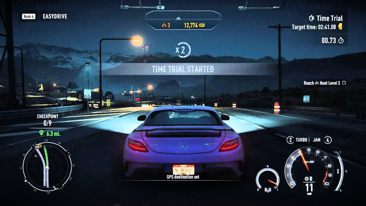 Need For Speed: Rivals PC - Fully Upgraded Mercedes-Benz SLS AMG Black Gameplay - Chapter 3 pt. 3