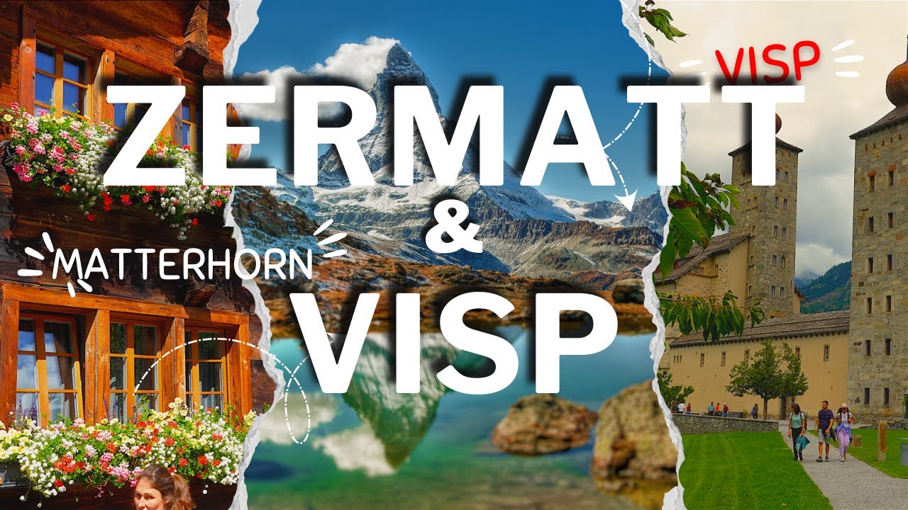 Zermatt & Visp, Switzerland &mdash; Scenic Journey Through the Swiss Alps 4K