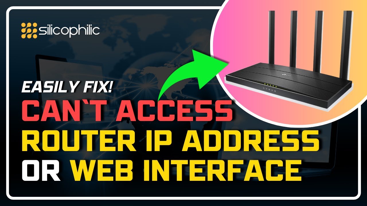 Fix Can't Access Your Router's IP Address/Web Interface | Solve Router Login Issue - Complete Guide!